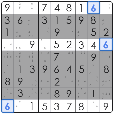 sudoku swordfish explanation